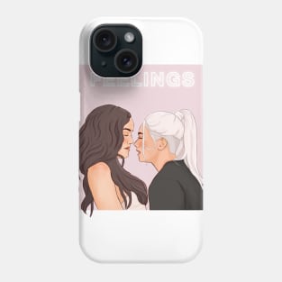 i'm hooked on all these feelings Phone Case