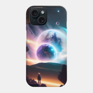 Crash of Worlds Phone Case