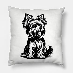 Yorkshire Terrier Dog Pillow