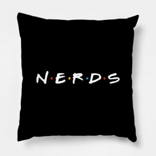 90's Inspired Nerd Design Slogan Gift For Nerds Pillow