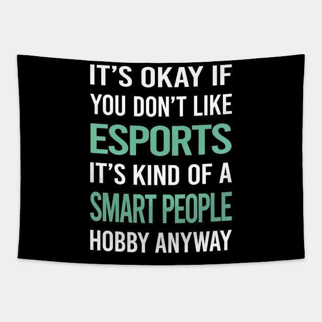 Smart People Hobby Esports Tapestry by Happy Life