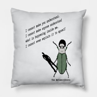 Franz Kafka Book Quote Pillow