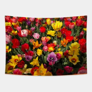 Tulip Garden Tapestry