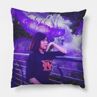 Jellyfish Sky Pillow