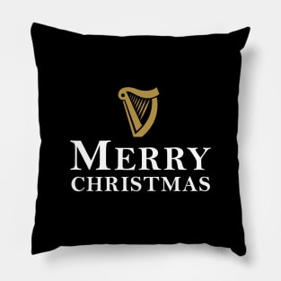 Merry Christmas Irish Drink Pillow