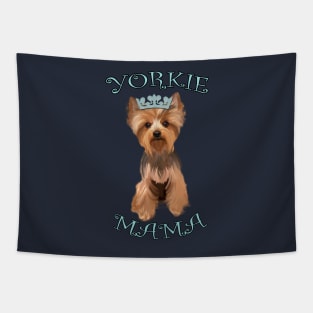 Yorkshire Terrier Gifts, Yorkie Mama Shirt, Mugs, Pillows & other Gifts Cute Yorkshire Terrier for Women & Girls Tapestry