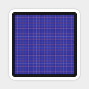 Plaid by Suzy Hager             Royal Blue Collection Magnet