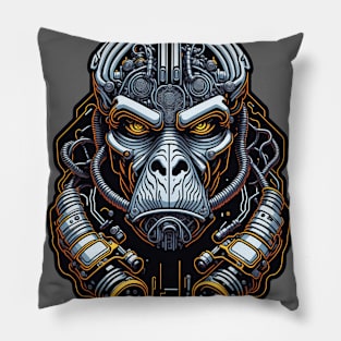 Techno Apes S02 D73 Pillow