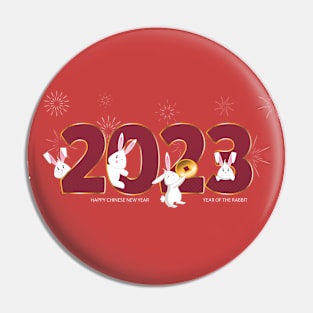 2023 Year of the Rabbit Pin