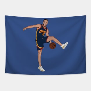 Steph Curry Golden State Warriors Tapestry