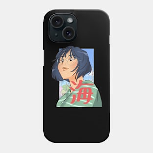 Anime Girl in pastel colours Phone Case