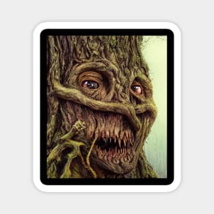 Oak Tree Fantasy Magnet