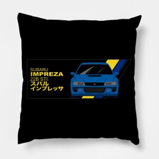 Impreza 22B STi Pillow