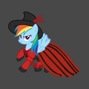 Lady Rainbow Dash Licorice T-Shirt