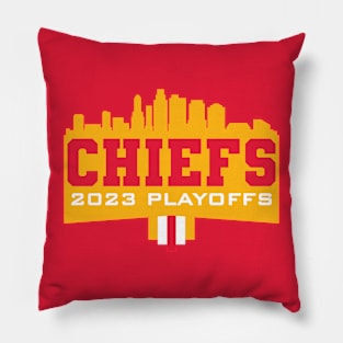 Chiefs 2023 Playoffs Pillow