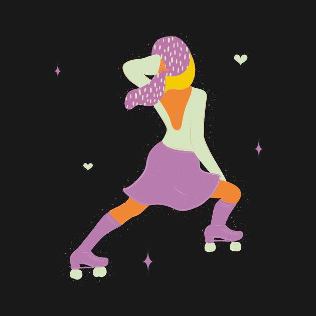 Roller Girl by Design by Maria 