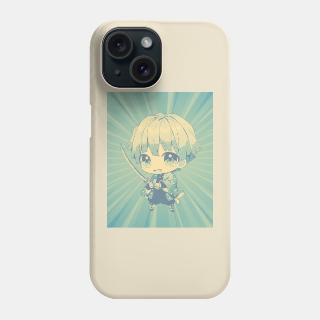 chibi zenitsu Phone Case by DinoZard