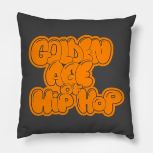 Golden Age of Hip Hop - Hip Hop - Graffiti Bubble Style Pillow