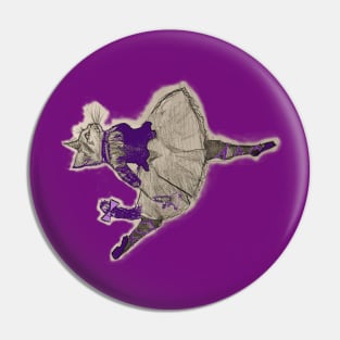 Cat Dance Pin