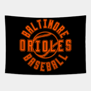 Baltimore Orioles Baseball Tapestry