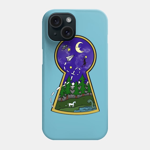 Mystic Keyhole Phone Case by OceanicBrouhaha