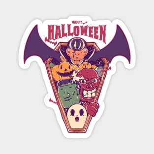 HAPPY HALLOWEEN - GHOST PARTY Magnet