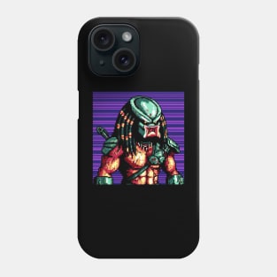 Gladiator Predator 8 bit Phone Case