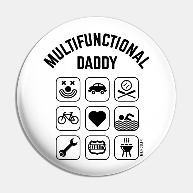 Multifunctional Daddy (9 Icons) Pin by MrFaulbaum