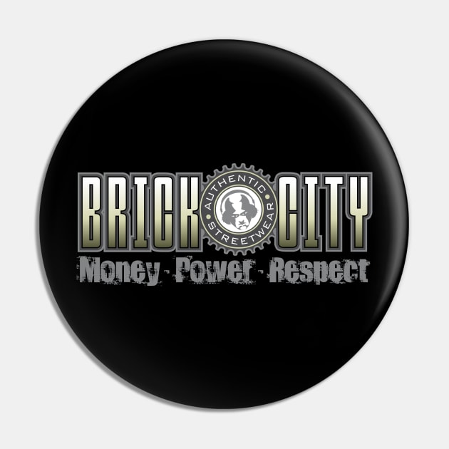 Money Power Respect Pin by razrgrfx