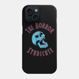 The Horror Syndicate Blue Logo Phone Case