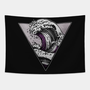 Asexual LGBT Wave Tapestry