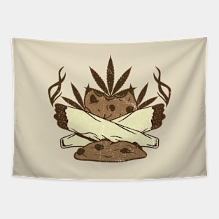 Cookies And Cannabis Tapestry