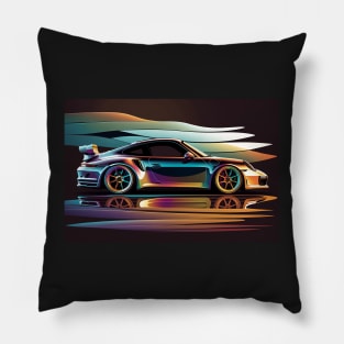 Exotic Car - 911 - 3 Pillow