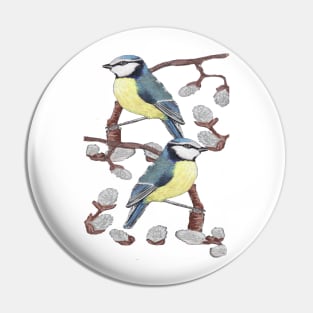 Bluebirds Pin