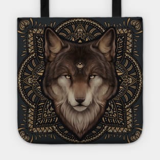 Wolf Mandala - Woke Wolf Tote