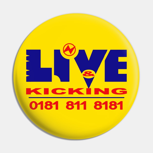 Live and Kicking British TV Show Pin by darklordpug