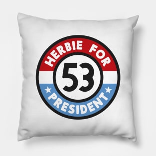 Herbie For President-TLB (Light) Pillow