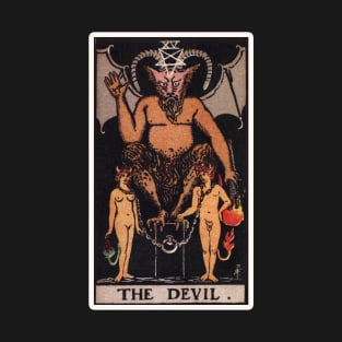 XV The Devil Tarot Card T-Shirt