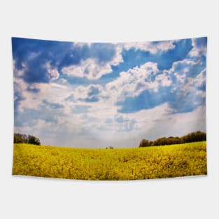 Flower Field (Warm) Tapestry