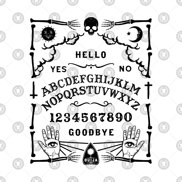 Ouija Board Spirit Board Ouija Board Kids T Shirt Teepublic