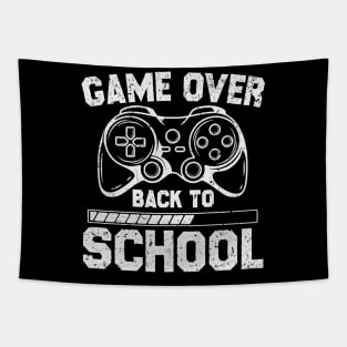 Game Over Back To School Tapestry