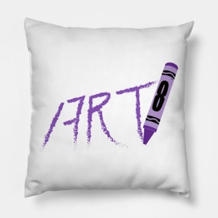 Ocho Hachi Crayon Art Pillow