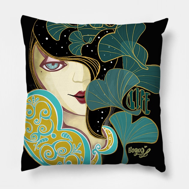 Ginkgo Pillow by Anibo