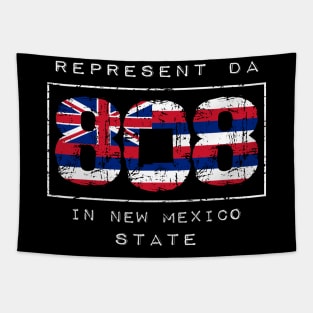 Rep Da 808 in New Mexico State by Hawaii Nei All Day Tapestry