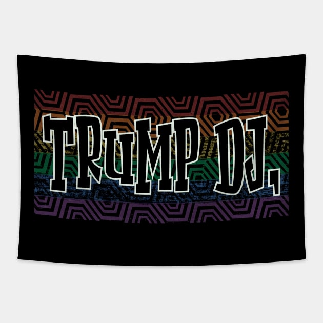 LGBTQ PATTERN AMERICA PRESIDENT TRUMP Tapestry by Zodiac BeMac