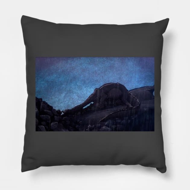 Littlefoot Pillow by ChrisCarson