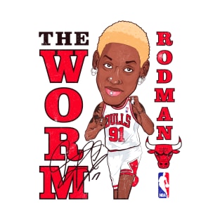 Vintage Dennis Rodman The Worm T-Shirt