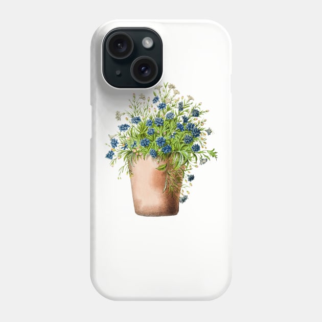 Flower Pot Phone Case by Mako Design 