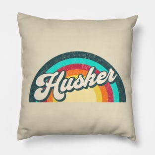 Huskers Vintage Pillow