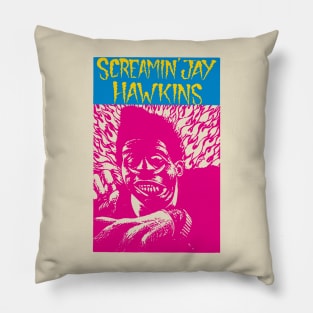 Screamin Jay Hawkins Pillow